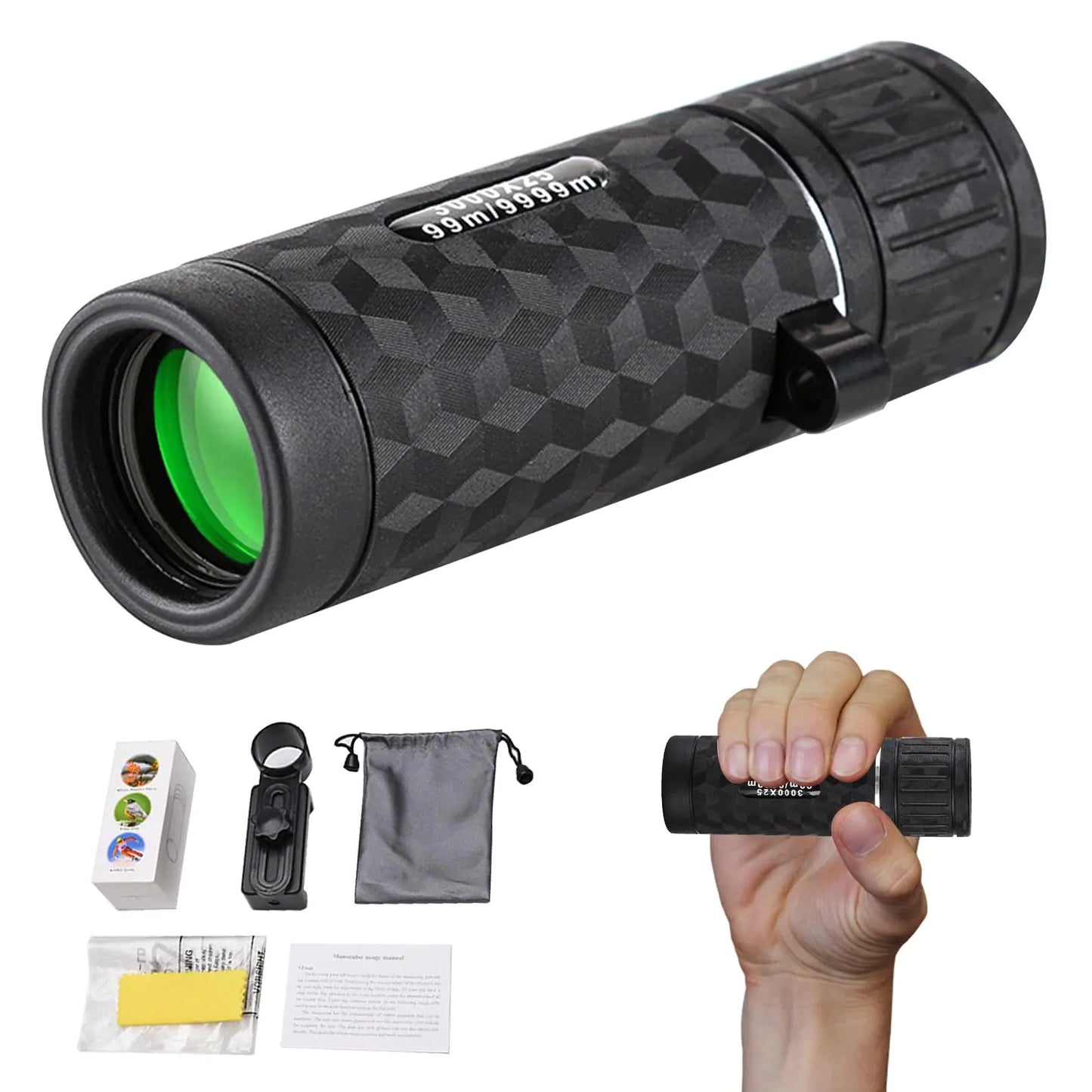 Return Pallets for Sale Liquidation Night Vision Monocular 30x50 Telescope for Adults High Powered with Smartphone Adapter Tripod High-Definition Low Light Night Vision Monocular for Bird Watching