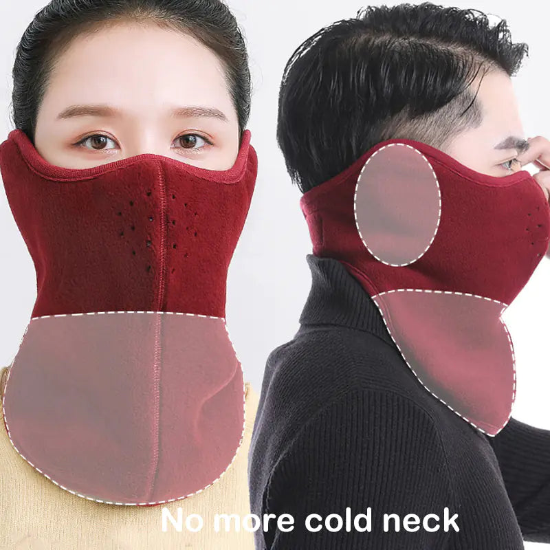 Three-in-One Winter Thermal Mask for Outdoor Activities