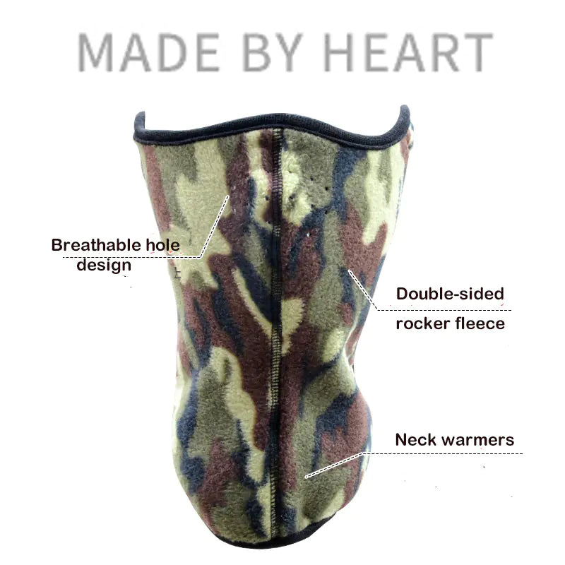 Three-in-One Winter Thermal Mask for Outdoor Activities
