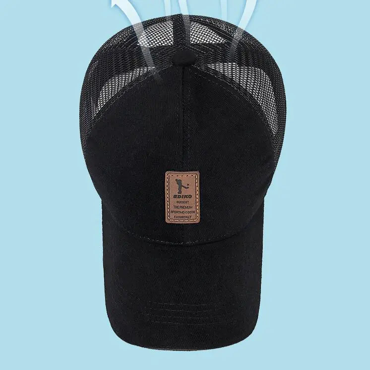 Men's Cotton Baseball Cap - Stylish and Breathable
